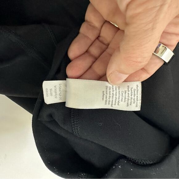 Athleta Salutation Mesh 7/8 Tight Leggings - Black, Size S - Picture 4 of 10